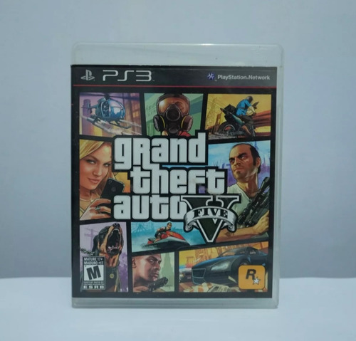 Videojuego Gta5 Ps3 