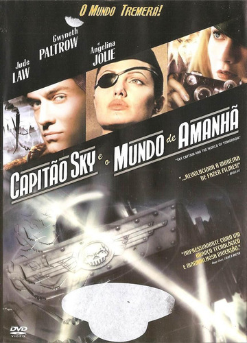 Dvd - Capitao Sky E O Mundo De Amanha Com Angelina Jolie