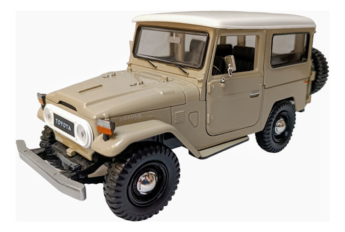 Toyota Fj40, Escala 1:24, Metal-plastico, 16.5cms, Motormax