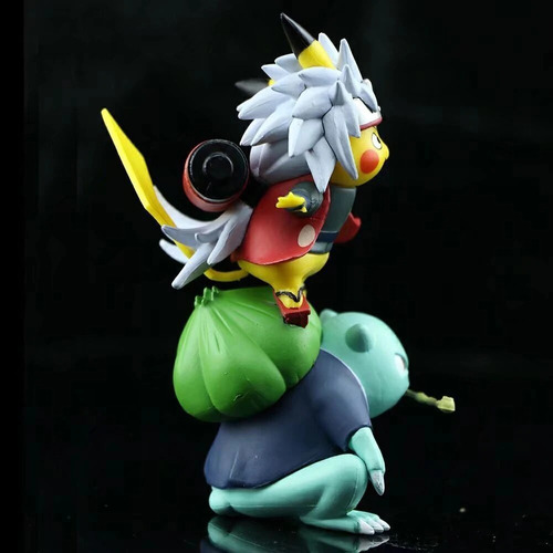 Figura Pikachu Cosplay Jiraiya Naruto Bootleg