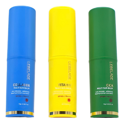 Bloqueador Solar Multiusos En Barra / Cica Colágeno Vitamina