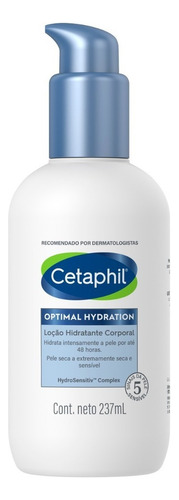 Locão Hidratante Corporal Cetaphil Optimal Hydration 237ml