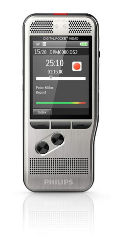 Philips Pocketmemo Dpm6000 Grabadora Voz Mic Omnidirectional