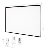 Comprar Ecran Eléctrico Pantalla Retráctil Para Proyector 120 Pulgadas