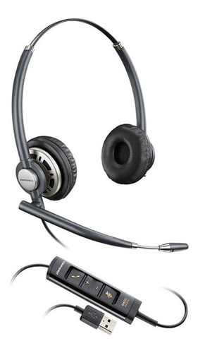 Plantronics Encorepro Hw725 Usb Binaural On-ear Headset