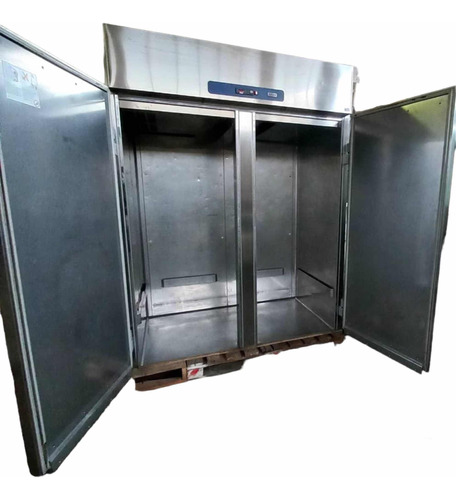 Refrigerador Nevera Zanussi Industrial 2 Puertas Acero Inox