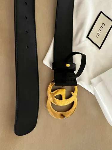 Gucci belt gold g hot sale