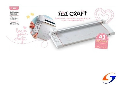 Guillotina Cizalla Troquelado Ibi Craft A3 Serviciopapelero