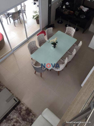 Imagem 9 de 30 de Casa Com 4 Dormitórios À Venda, 340 M² Por R$ 1.950.000,00 - Beverly Hills - Jandira/sp - Ca1789