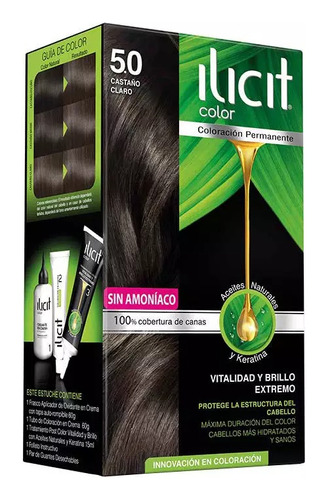 Ilicit Kit Tintura De Pelo 5.0 