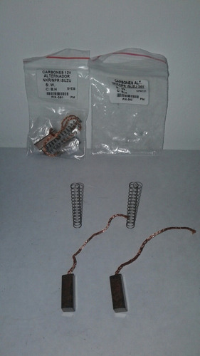 Carbones Alternador Npr Nkr Encava Nt 610- P 3 Unidades