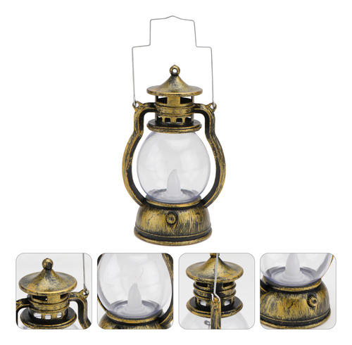 Lámpara De Queroseno De Estilo Retro, Linterna Decorativa, 1