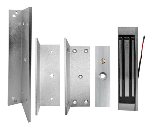 Fechadura Magnética Eletroímã 150 Kg C/ Kit Completo Fixação