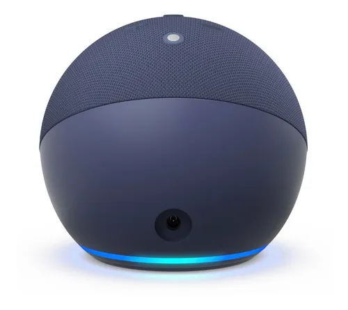 Amazon Echo Dot 5th Gen con asistente virtual Alexa deep sea blue