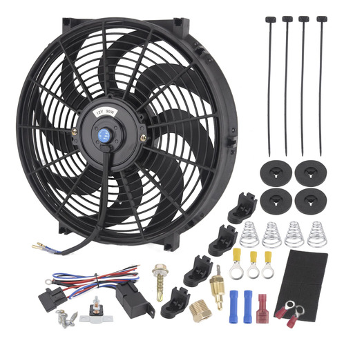 Kit De Ventilador De Radiador Electrico De 14 Pulgadas, Vent