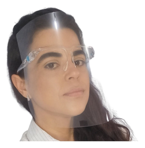 Máscara De Proteção Facial Face Shield Aprovada Inmetro
