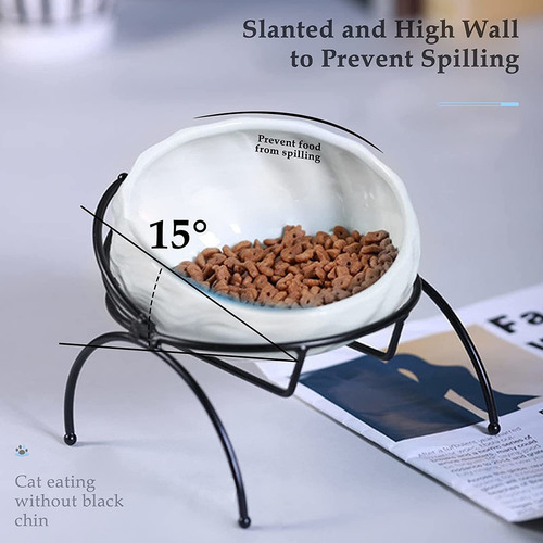 Cuenco De Gato Cuencos De Cerámica Para Comida Para Gatos