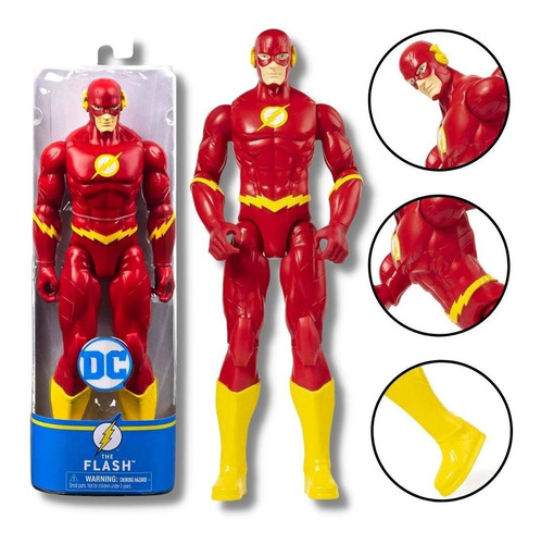 Boneco The Flash 30cm - Dc 1 Edição - Spin Master