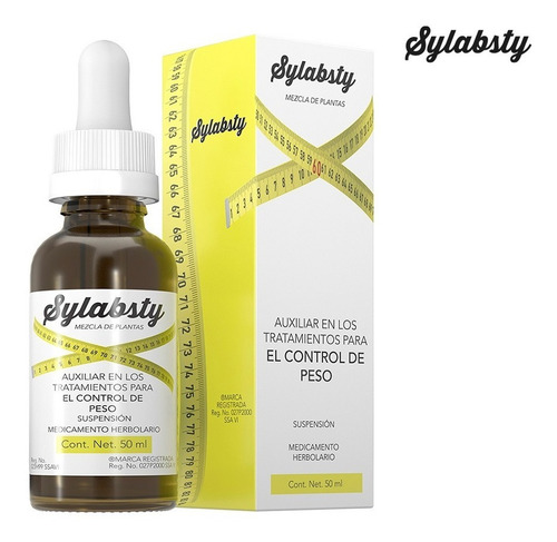 Imagen 2 de 10 de Sylabsty 50ml - Auxiliar En Tratamiento Obesidad- Cv Directo
