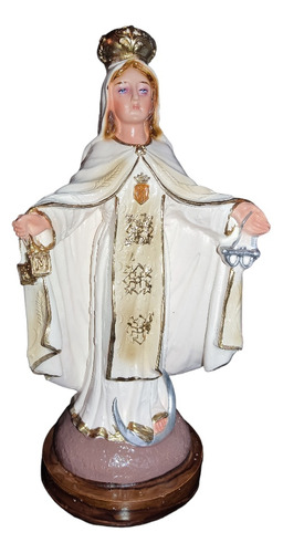 Virgen De Las Mercedes, Figura Decorativa Religiosa 