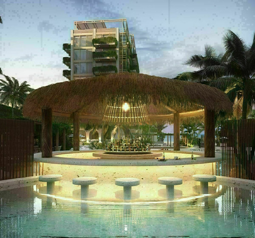 Imagen 17 de 22 de Departamento En Venta En Playa Del Carmen, Corasol