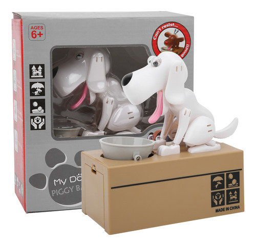 Moneda Robótica Para Perro Piggy Bank Saving Pot, Dinero Ele