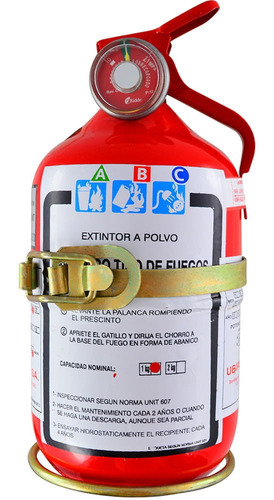 Extintor 1 Kg Reglamentario Corto