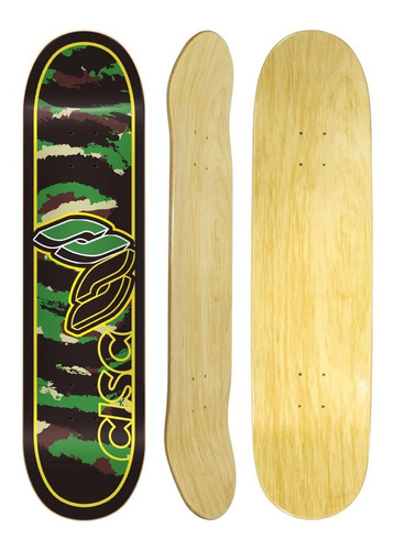 Shape Cisco Skate Marfim Camu Green 7,75 