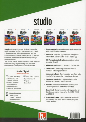 Studio - Pre-intermediate - Book+ E-zone