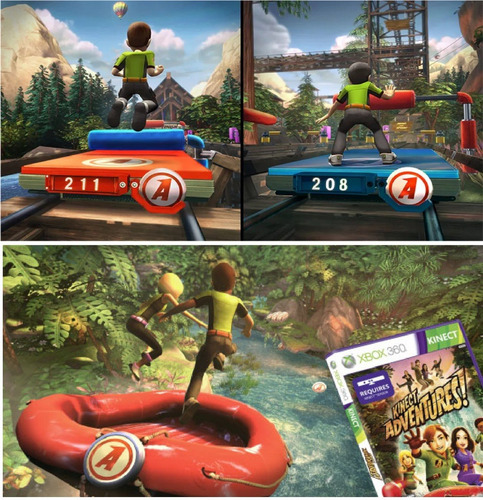 Jogo Kinect Adventures 100% Original Mídia Física Xbox 360