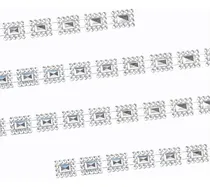 Comprar Rollo De Falso Strass Piedra Rectangular X 9 Metros Deco