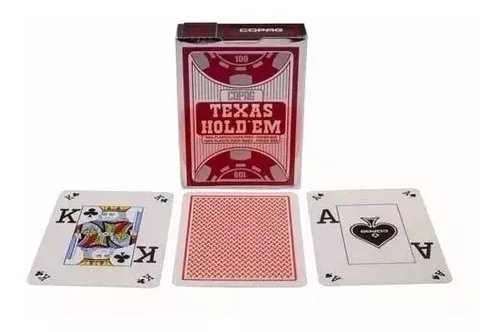 Baralho de Poker Texas Hold'em Vermelho Baralhos