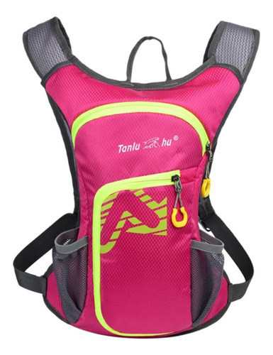 Mochila Hidratación Outdoor Trekking Running + Bolsa De Agua