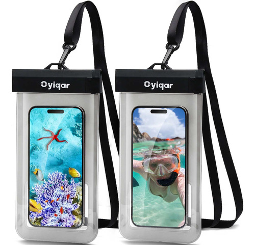 Oyiqar Paquete De 2  Funda Impermeable Ipx8 Para Telefono,