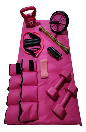 Kit Entrenamiento Funcional N1, Fitness. Casa Rosa