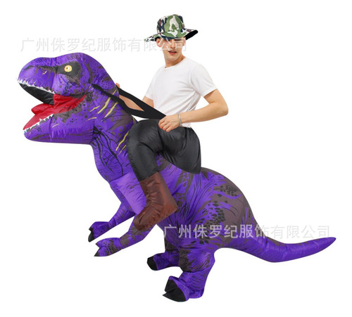 Disfraz Inflable De Dinosaurio, Traje T-rex Para Hombre Adul