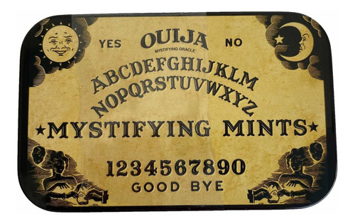 Dulces Menta Caja Metalica Colección Ouija 18pz