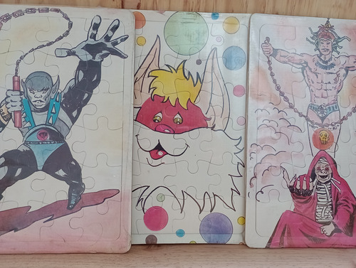 Rompecabezas Vintage Bootleg Thundercats 3 Piezas 1990s (Usado)