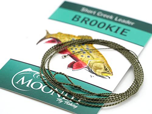 Brookie Short Furled Leader (líder De Pesca Con Línea Azul)