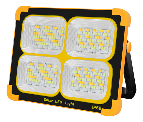 Luz Led Trabajo Recargable Solar Portatil Emergencia Alta