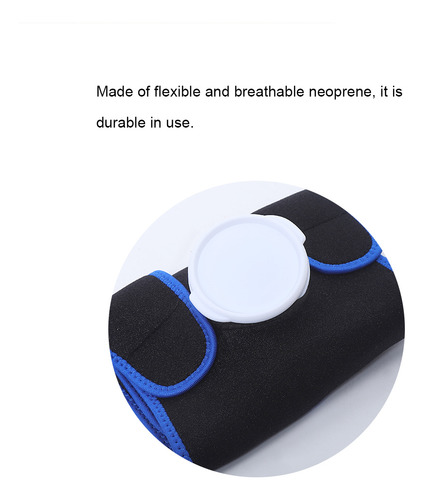 Kit De Fisioterapia Ice Hot Compress, Rodillera, Tobillo Y C
