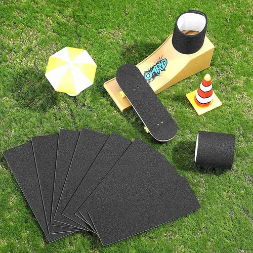 Cinta Antideslizante De Espuma Para Fingerboard – 12 Pegatinas De 38x110 Mm, Mejora El Agarre Y El Control De Tus Dedos