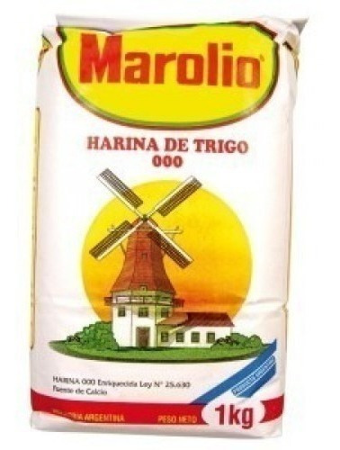 Harina Marolio 000 1 Kilo X 16 Unidades