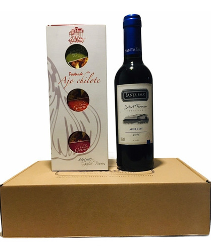 Pack Estuche 3 Pastas De Ajo Chilote Y Vino 375 Cc