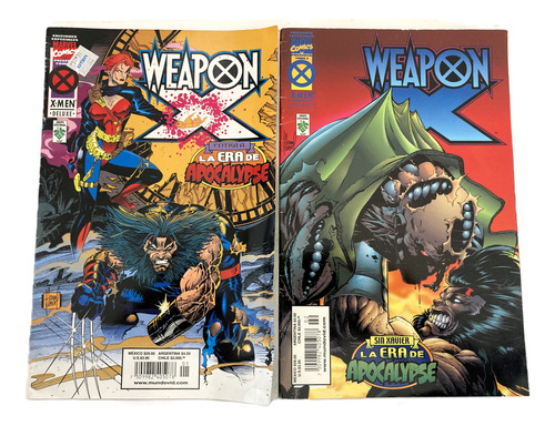 Comic Marvel: Weapon X La Era De Apocalypse. Completa. Vid