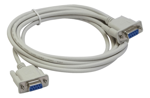 Null-modem 3mt Db9-hembra-hembra 300cm Cable Cross Serial Rs
