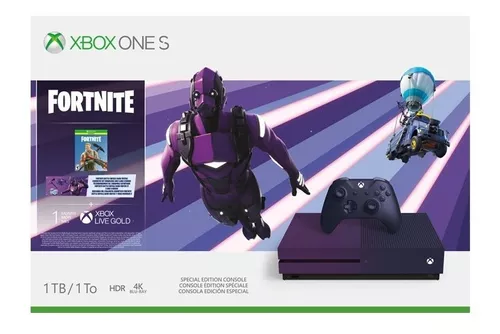 Consola Xbox One S 1 Tb + Paquete Fortnite Battle Royale Jmc