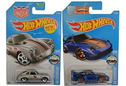 Hot Wheels 2016 Magnus Walker Porsche 356a Outlaw (plata) Y 