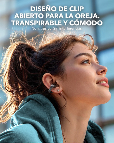 Audífonos Bluetooth Soundcore By Anker C30i Open Ear Clip