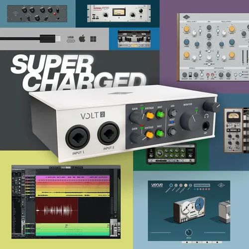 Interface De Áudio Usb Universal Audio Volt 2 H9xz | Parcelamento
